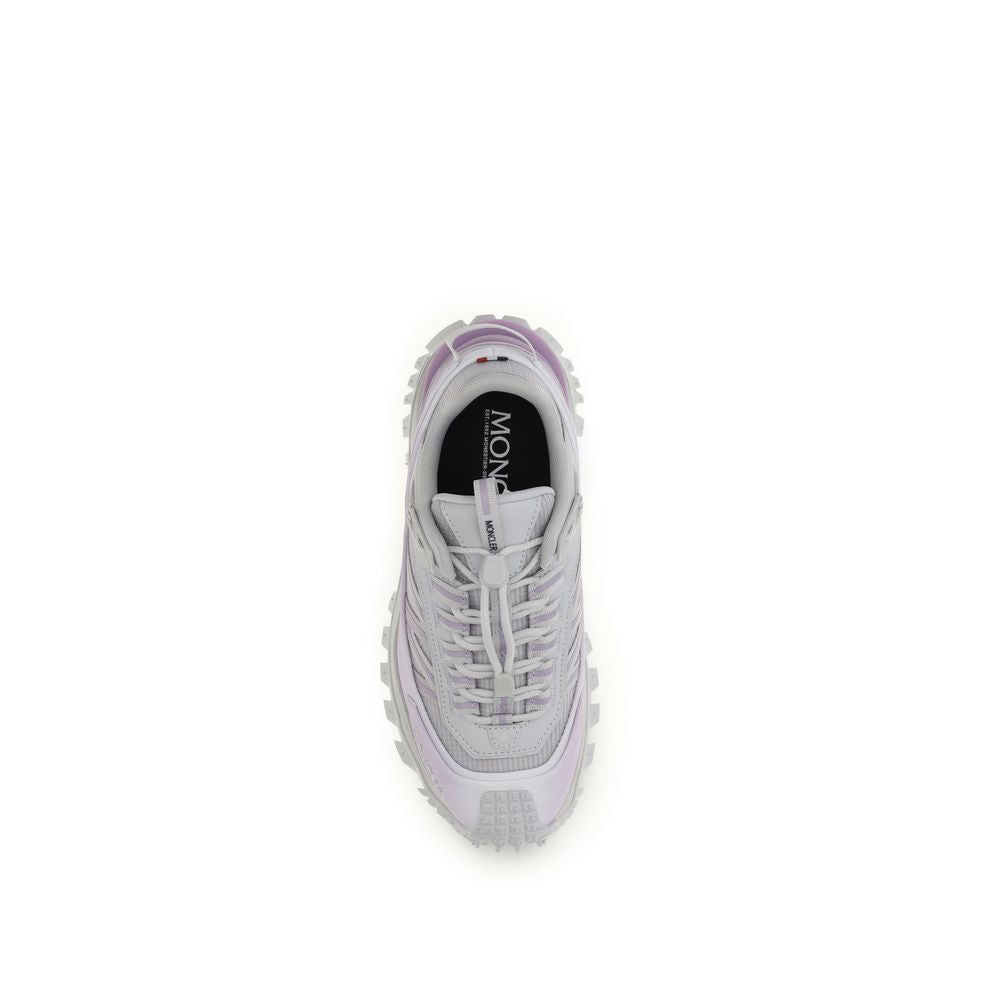 Purple Polyamide Athletic Sneakers - ventzia
