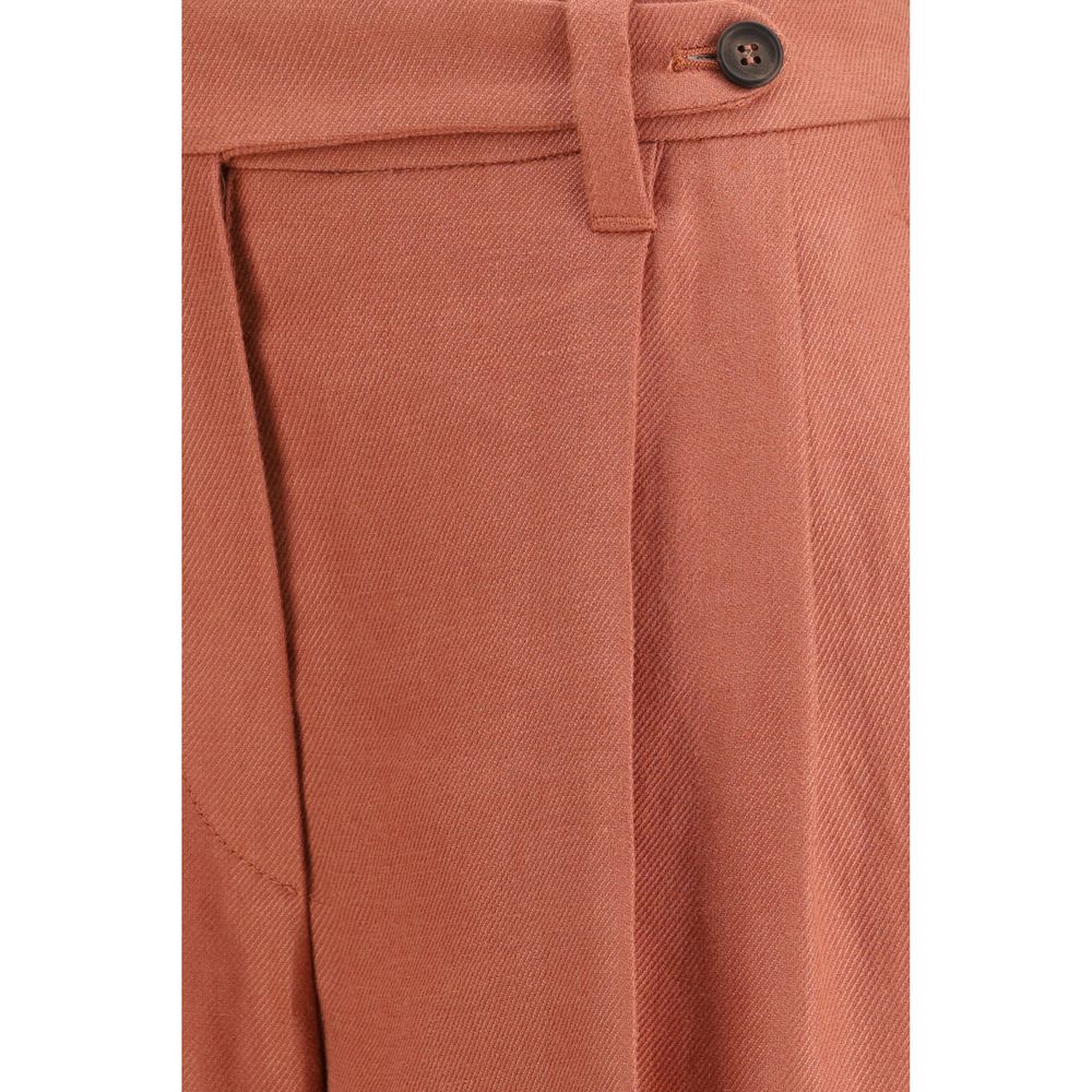 Multicolor Viscose Bermuda Shorts - ventzia
