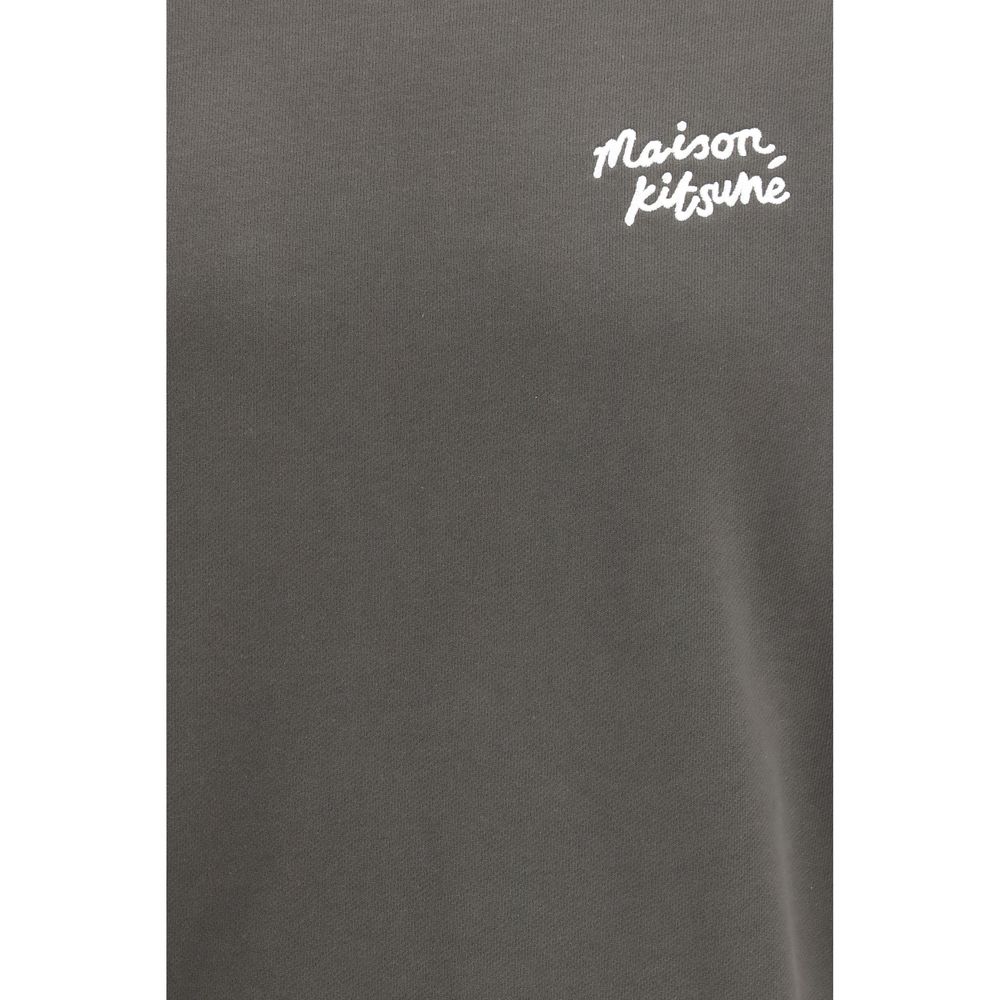 Brown Cotton Sweatshirt - ventzia