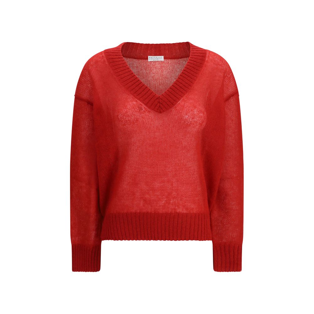 Multicolor Mohair Sweatshirt - ventzia