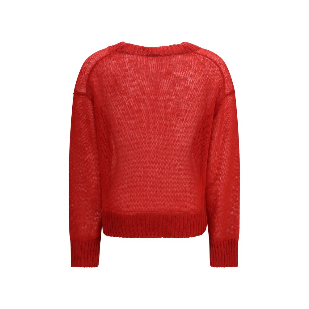 Multicolor Mohair Sweatshirt - ventzia