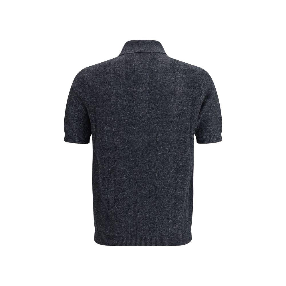 Gray Cotton Sweatshirt - ventzia