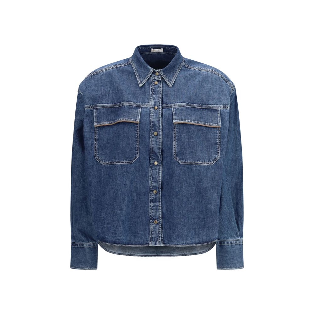 Blue Denim Shirt - ventzia