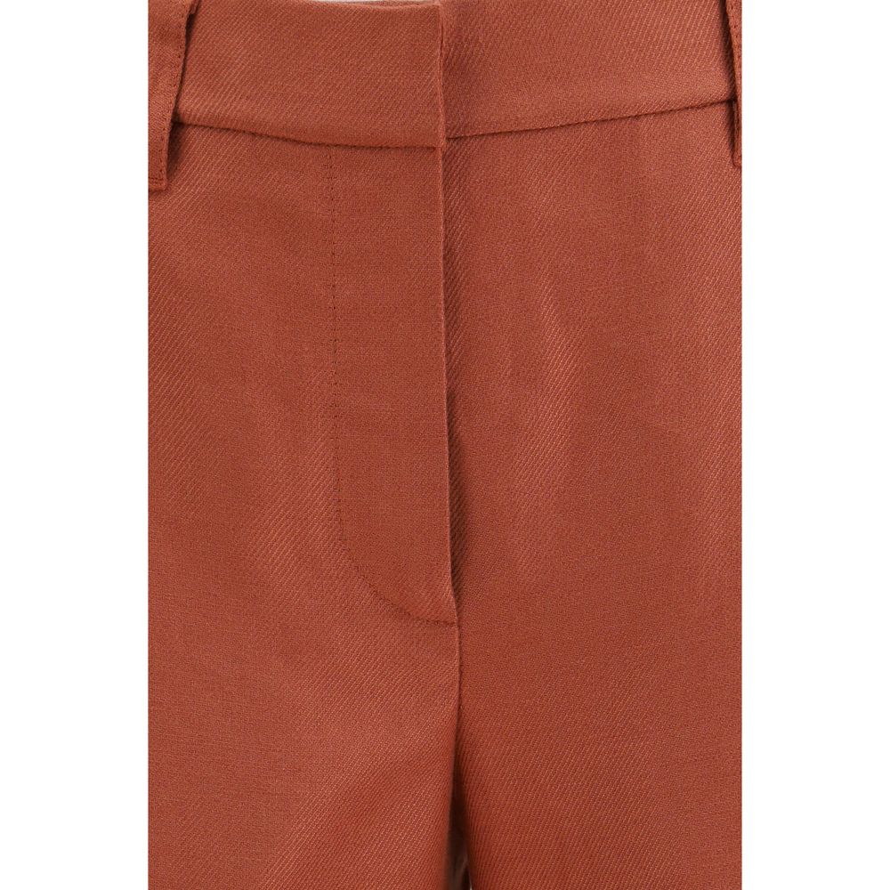 Multicolor Linen Casual Pants - ventzia