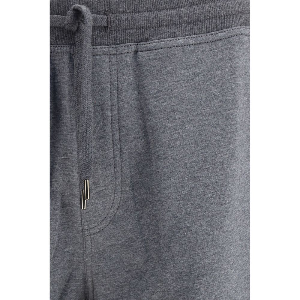 Gray Cotton Joggers (Workout Pants) - ventzia