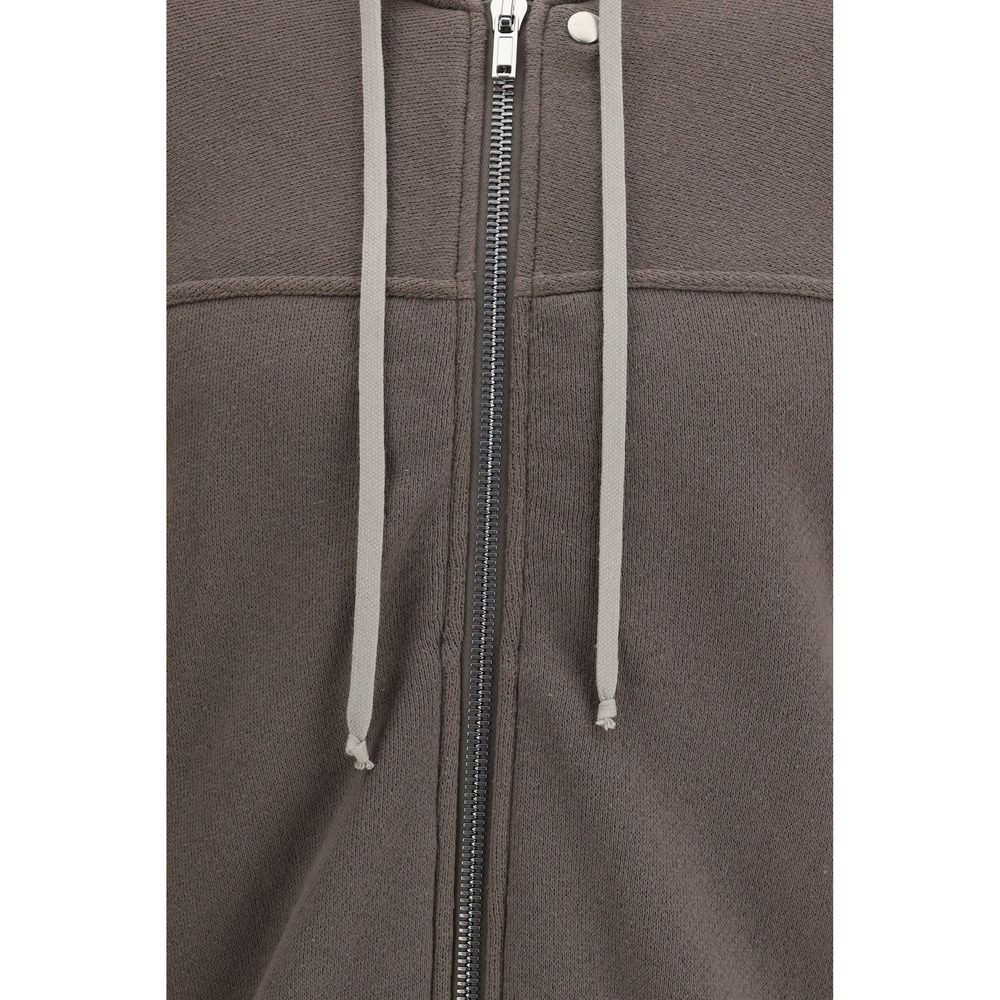 Brown Cotton Sweatshirt - ventzia