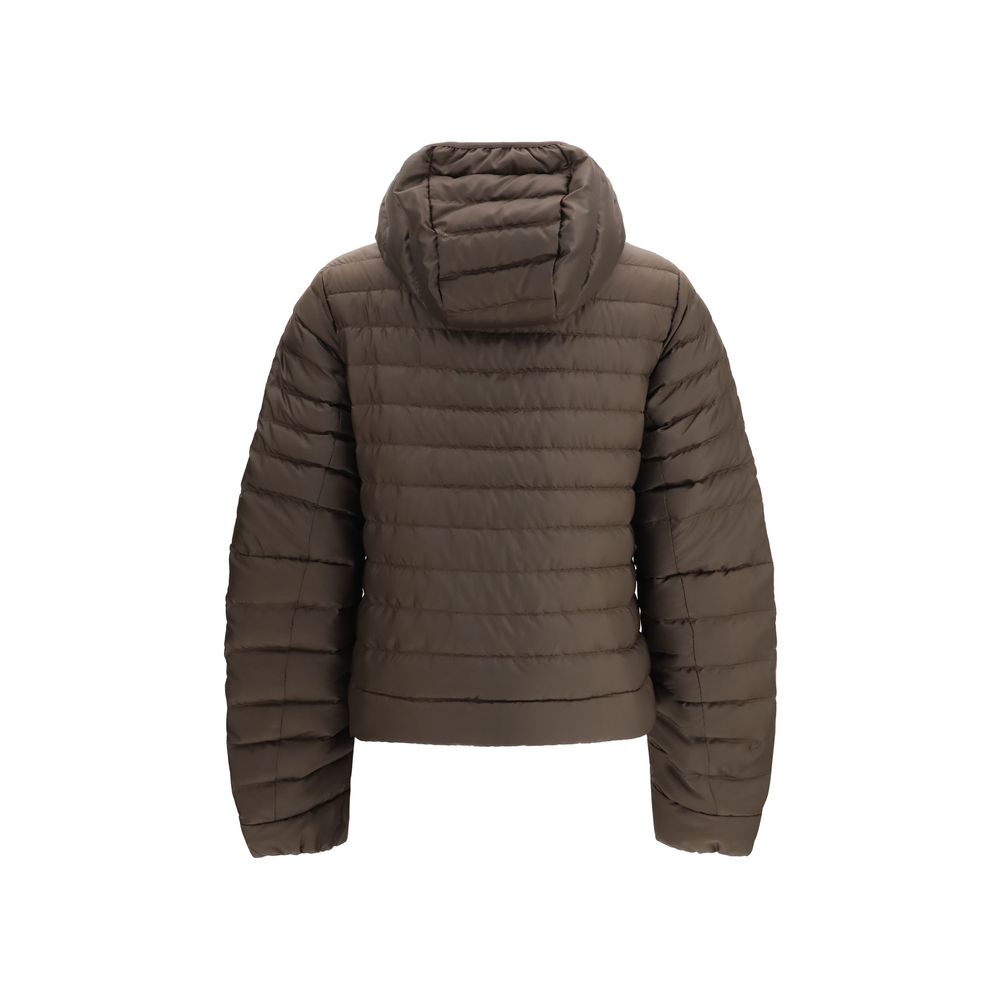 Brown Recycled Polyester Sweatshirt - ventzia