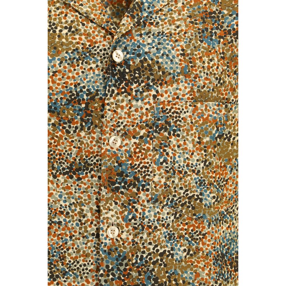 Multicolor Viscose Pattern Shirt - ventzia