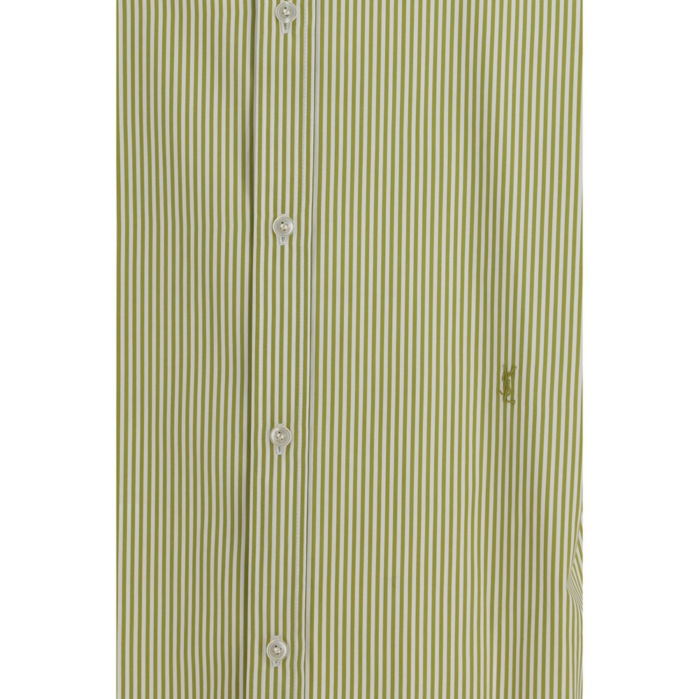 Bicolor Cotton Pattern Shirt - ventzia