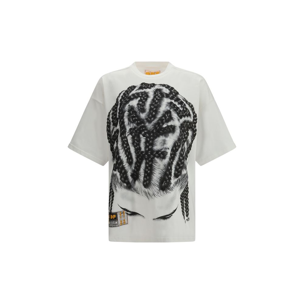 White Cotton T-Shirt - ventzia