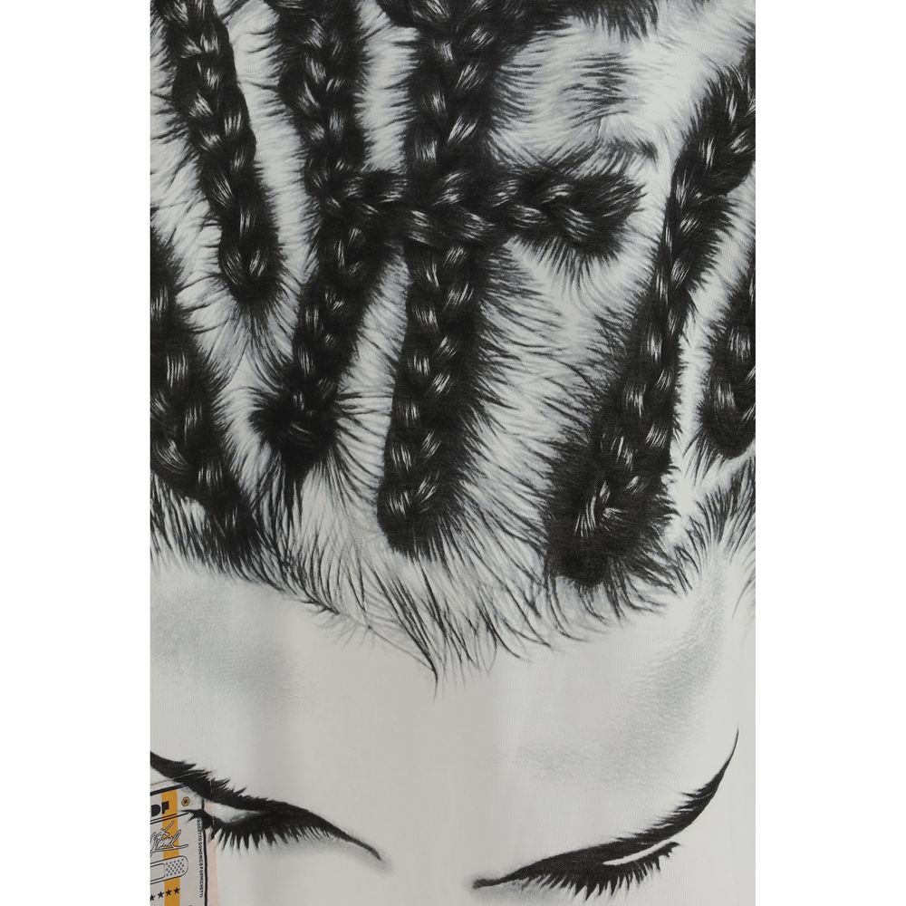 White Cotton T-Shirt - ventzia