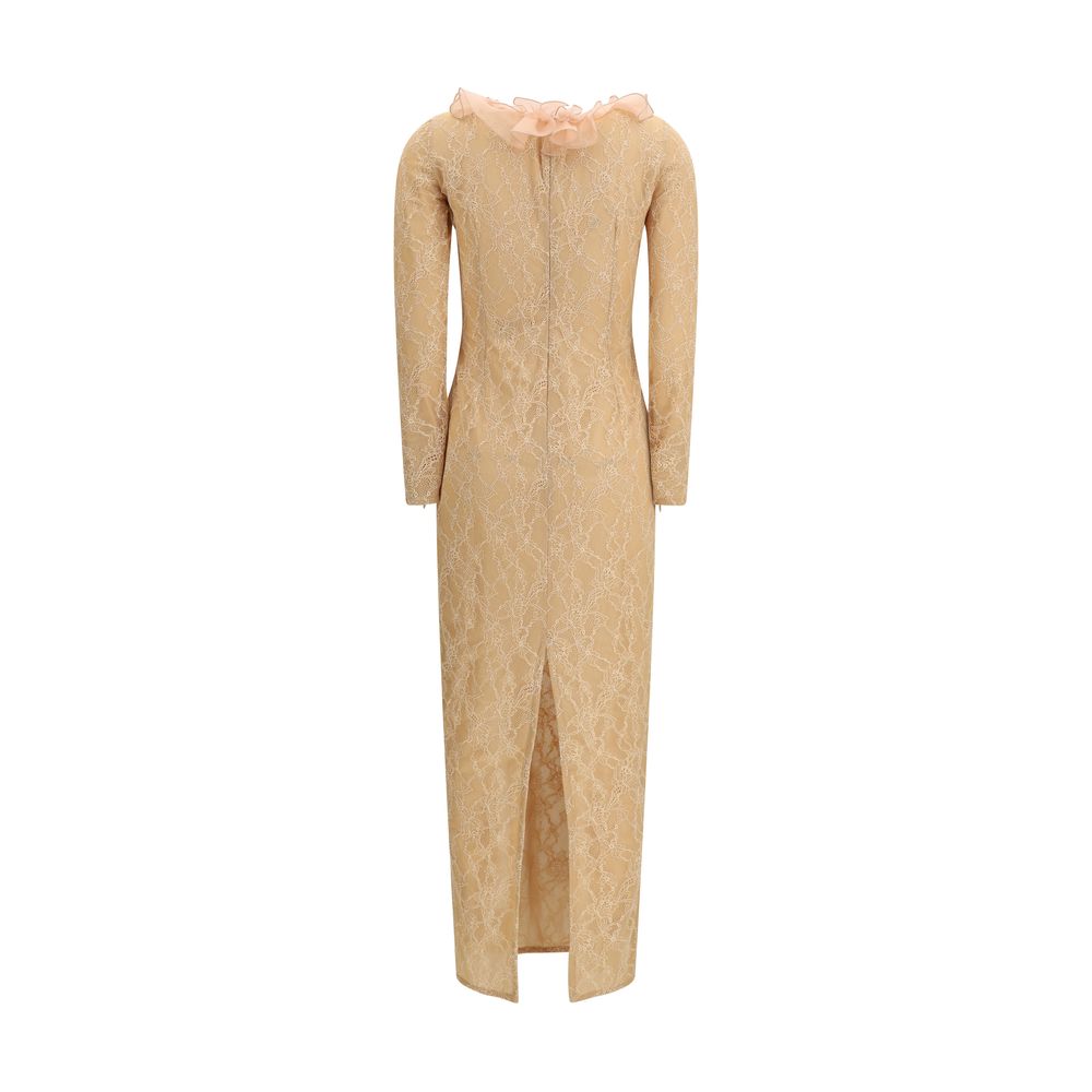 Multicolor Polyamide Cocktail Dress - ventzia