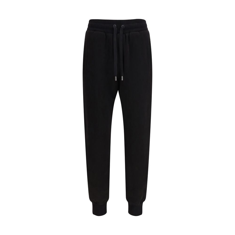 Black Cotton Casual Pants - ventzia