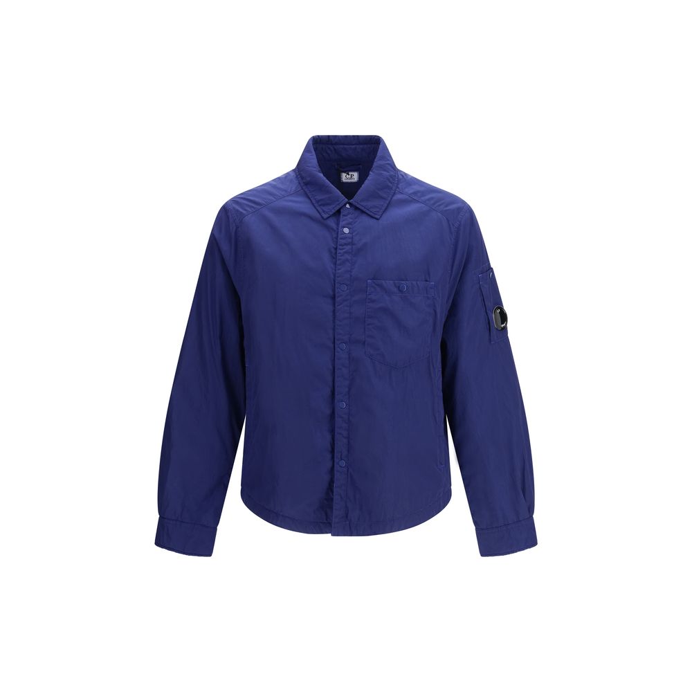 Blue Polyamide Coat - ventzia