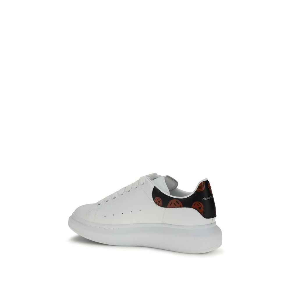 White Calf Leather Bos Taurus Chunky Sneakers - ventzia