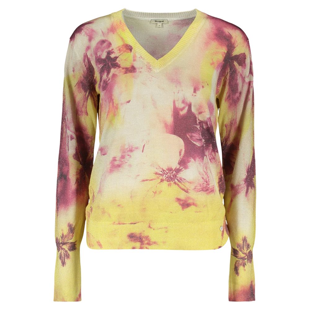 Giallo Viscosa Womens Sweater - ventzia