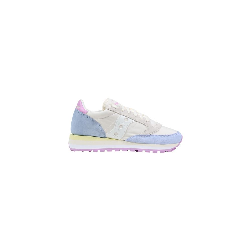 Cream Suede Leather Athletic Sneakers - ventzia