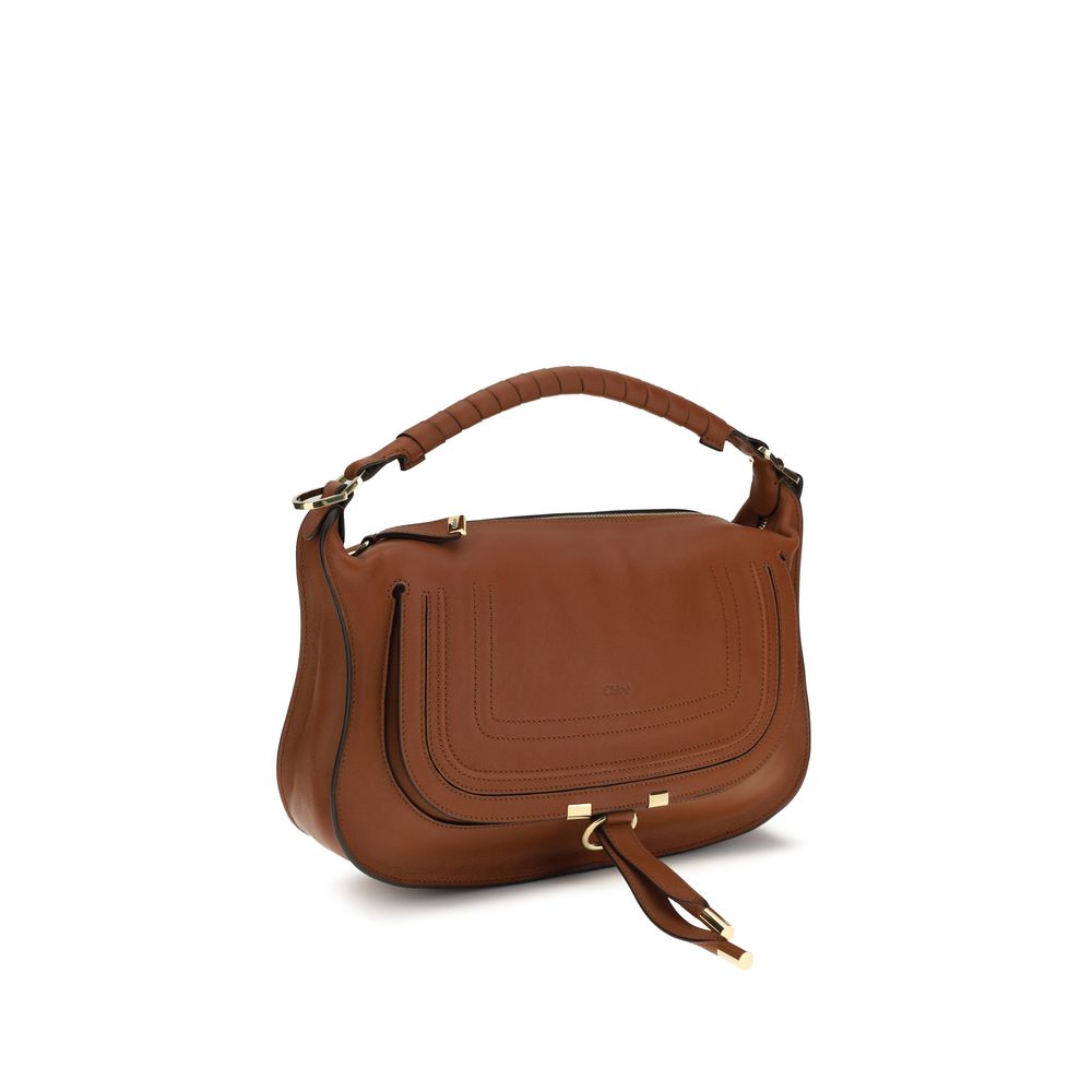 Brown Calf Leather Bos Taurus Shoulder Bag - ventzia