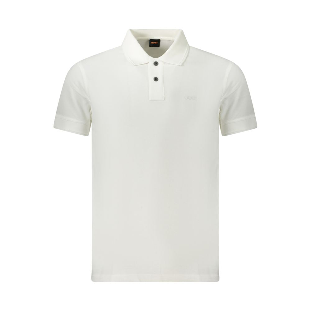 Bianco Cotton Men Polo - ventzia