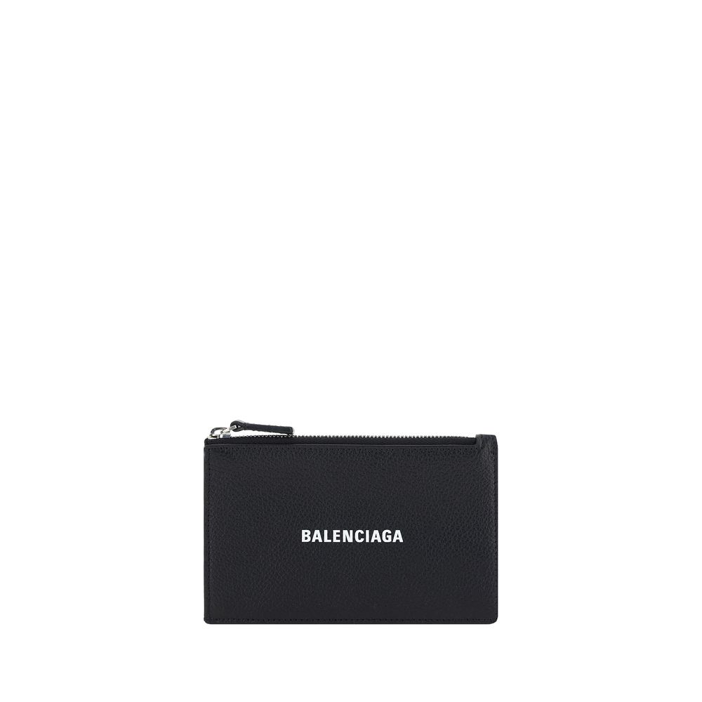 Black Calf Leather Bos Taurus Wallet - ventzia