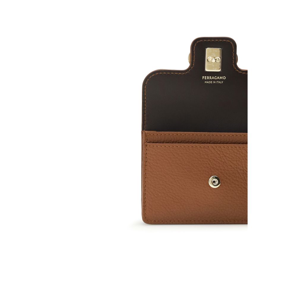 Brown Calf Leather Bos Taurus Wallet - ventzia