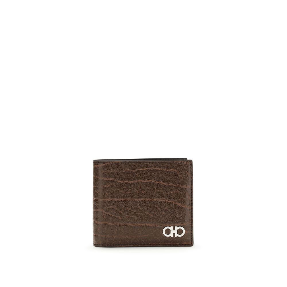 Brown Calf Leather Bos Taurus Wallet - ventzia