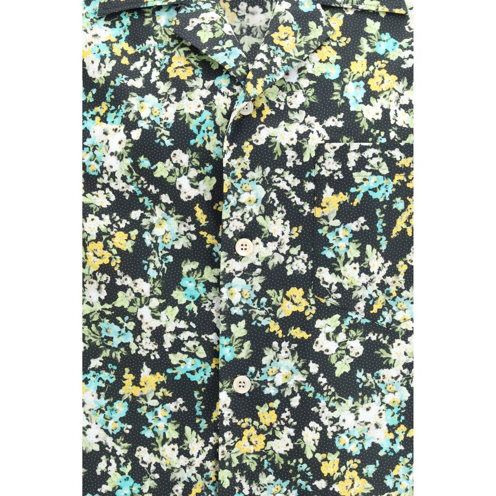 Multicolor Cotton Pattern Shirt - ventzia