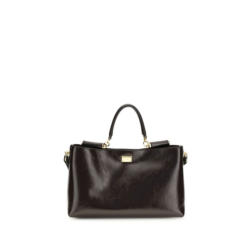 Brown Calf Leather Bos Taurus Handbag - ventzia