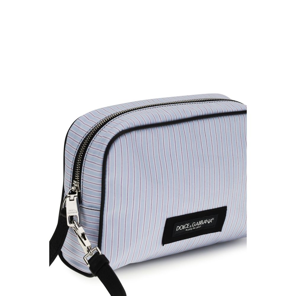 Blue Cotton Handbag - ventzia
