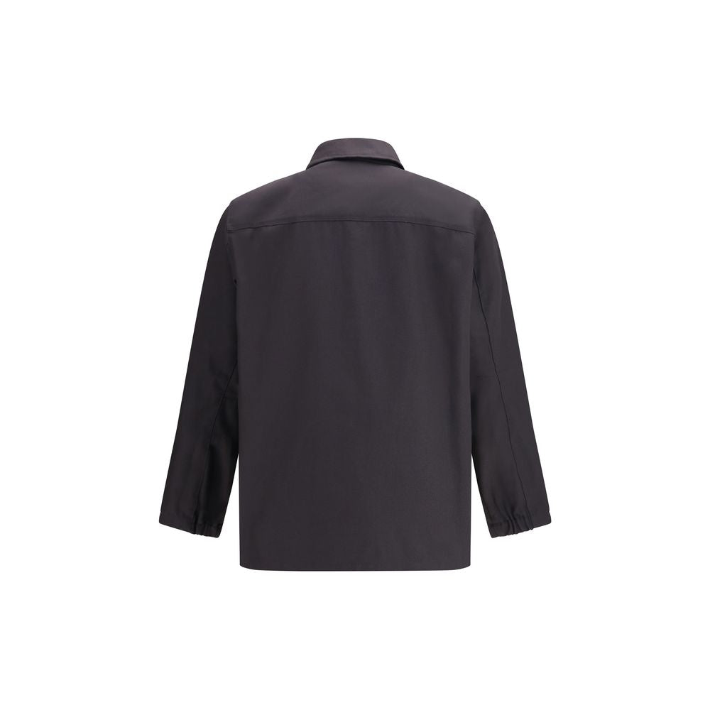 Gray Cotton Coat - ventzia