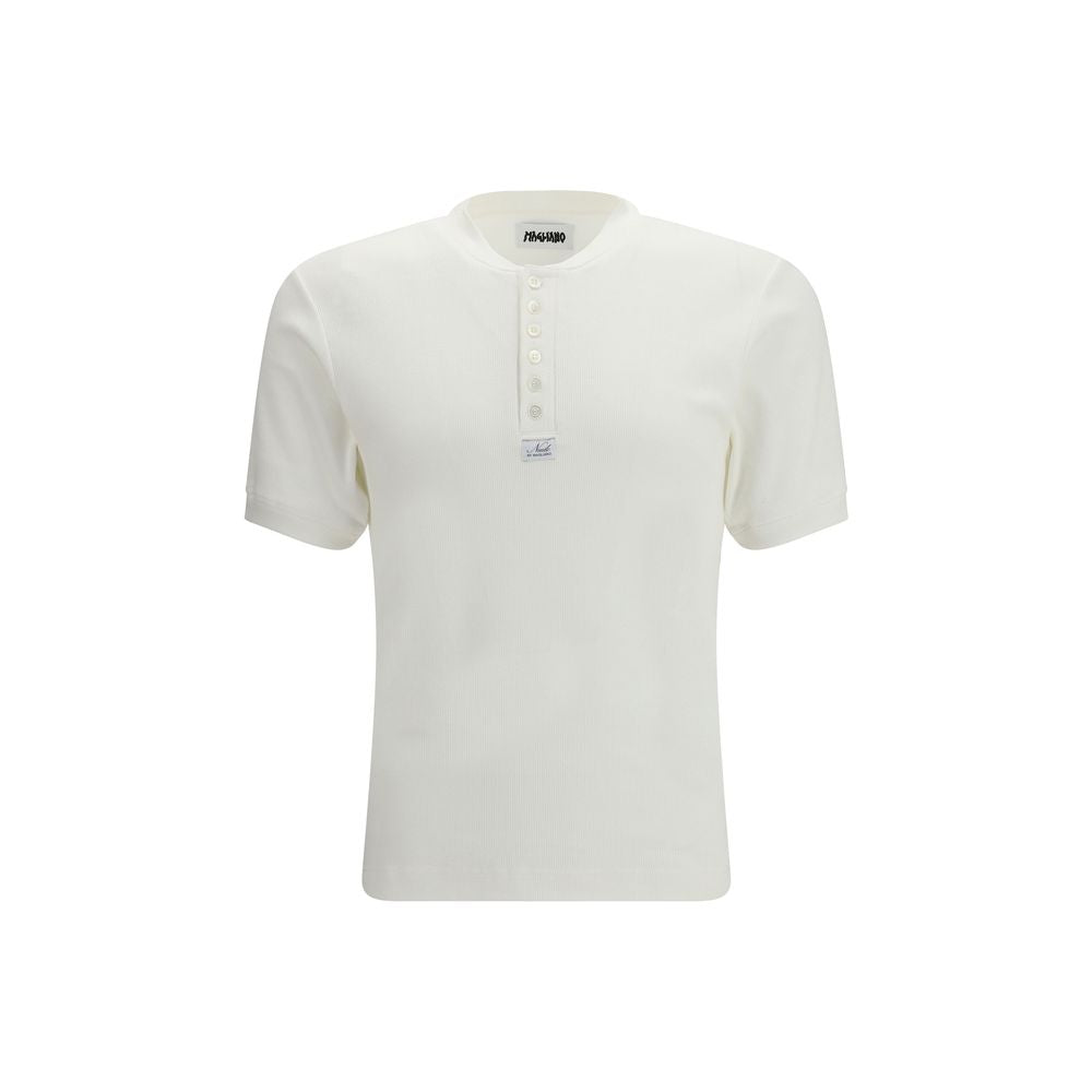 White Cotton T-Shirt - ventzia