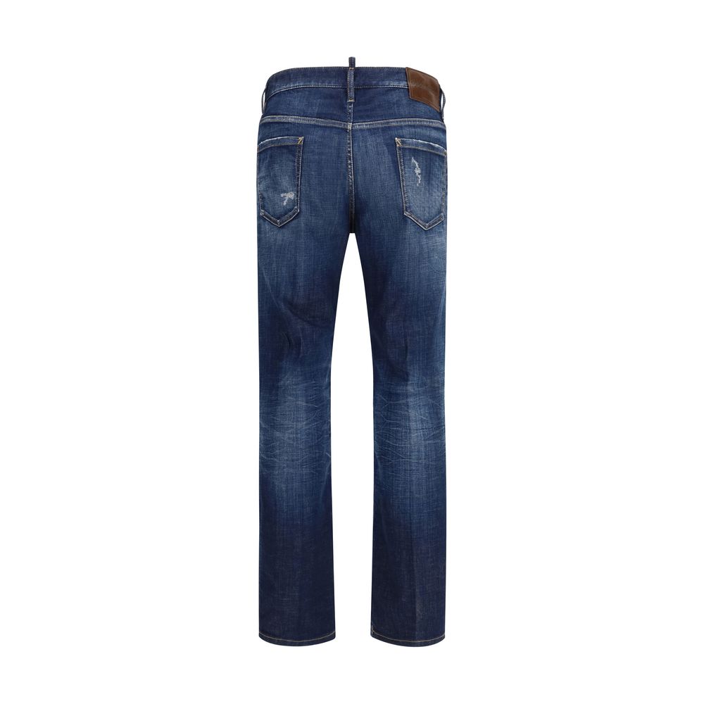 Blue Cotton Jeans Denim - ventzia