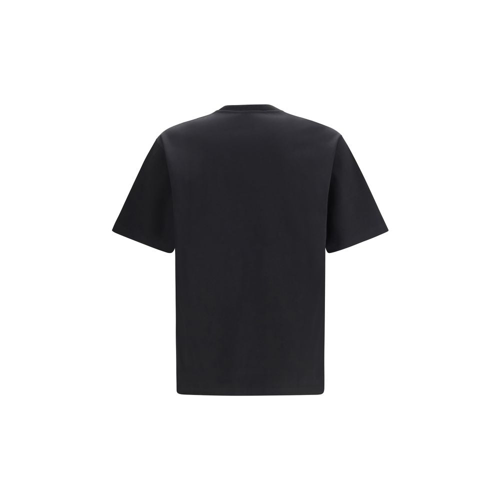 Black Cotton T-Shirt - ventzia