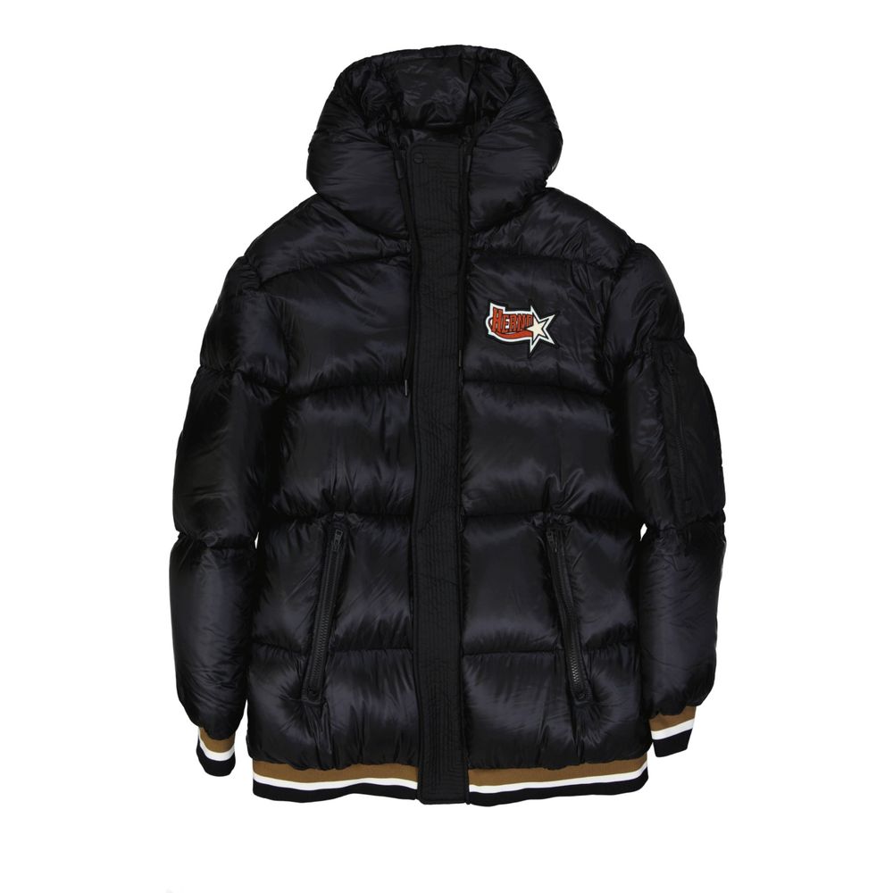 Black Polyamide Bomber - ventzia