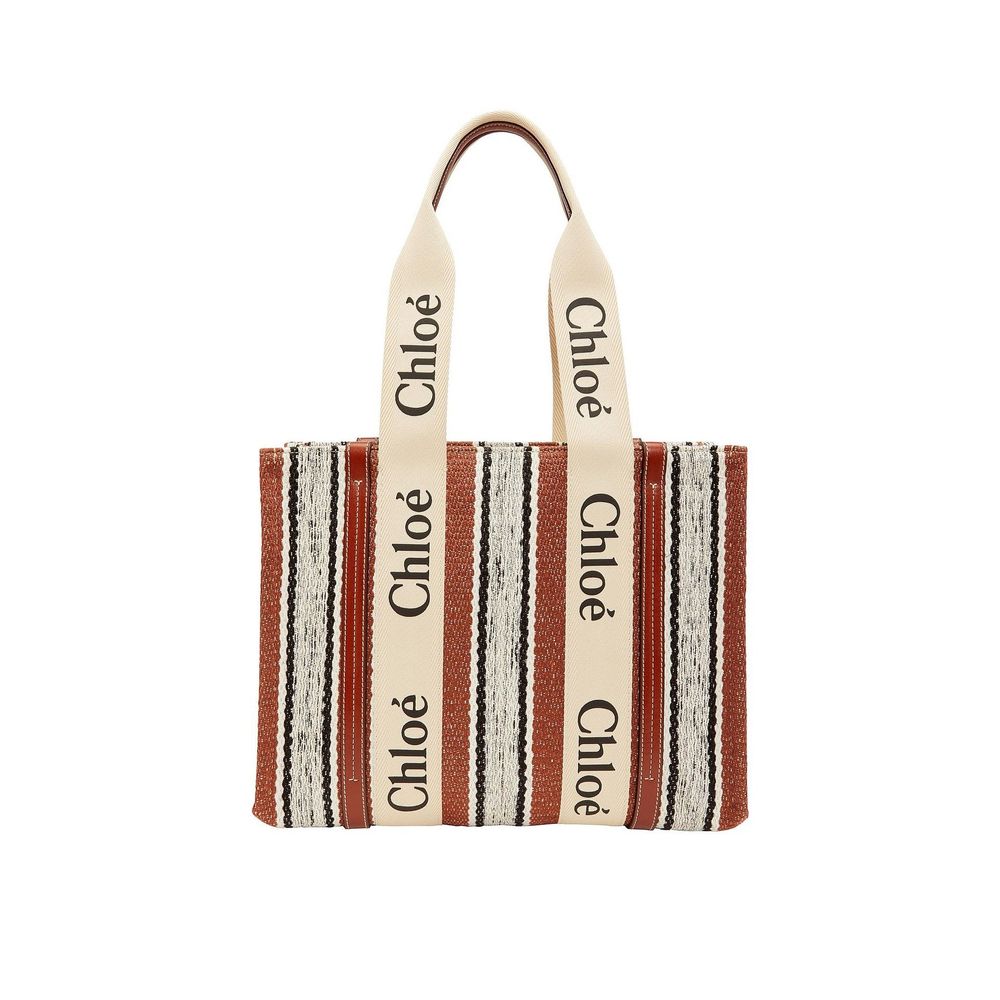 Brown Linen Tote Bag - ventzia