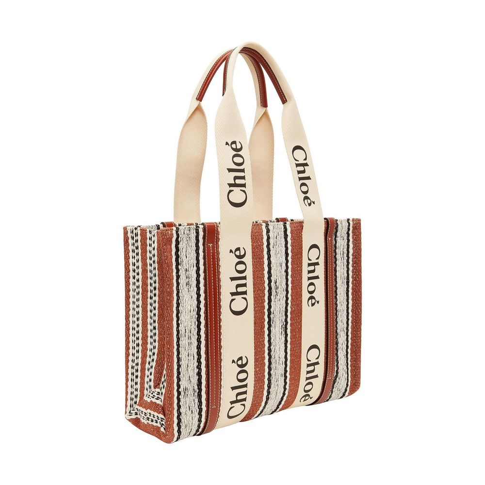 Brown Linen Tote Bag - ventzia