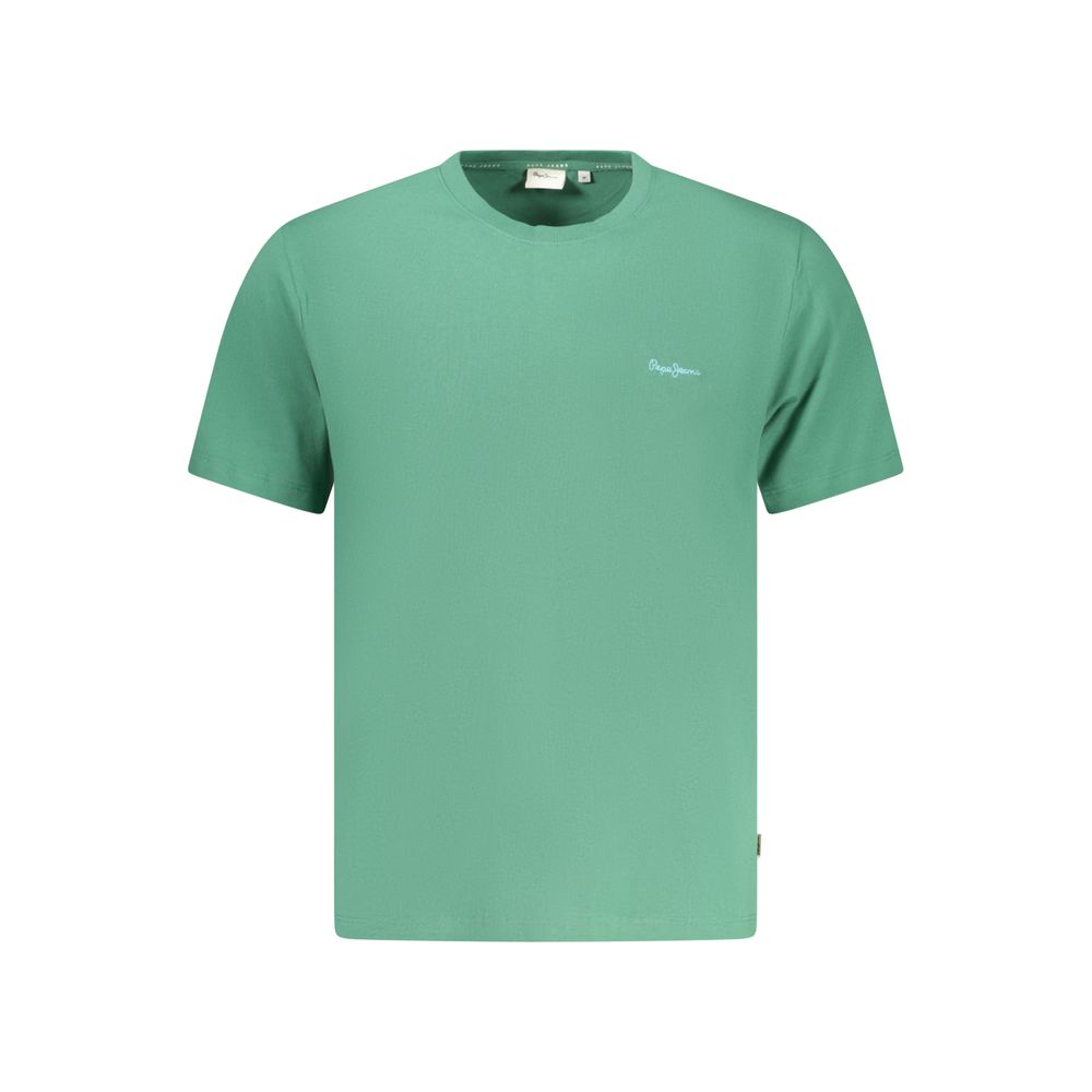 Green Cotton T-Shirt - ventzia