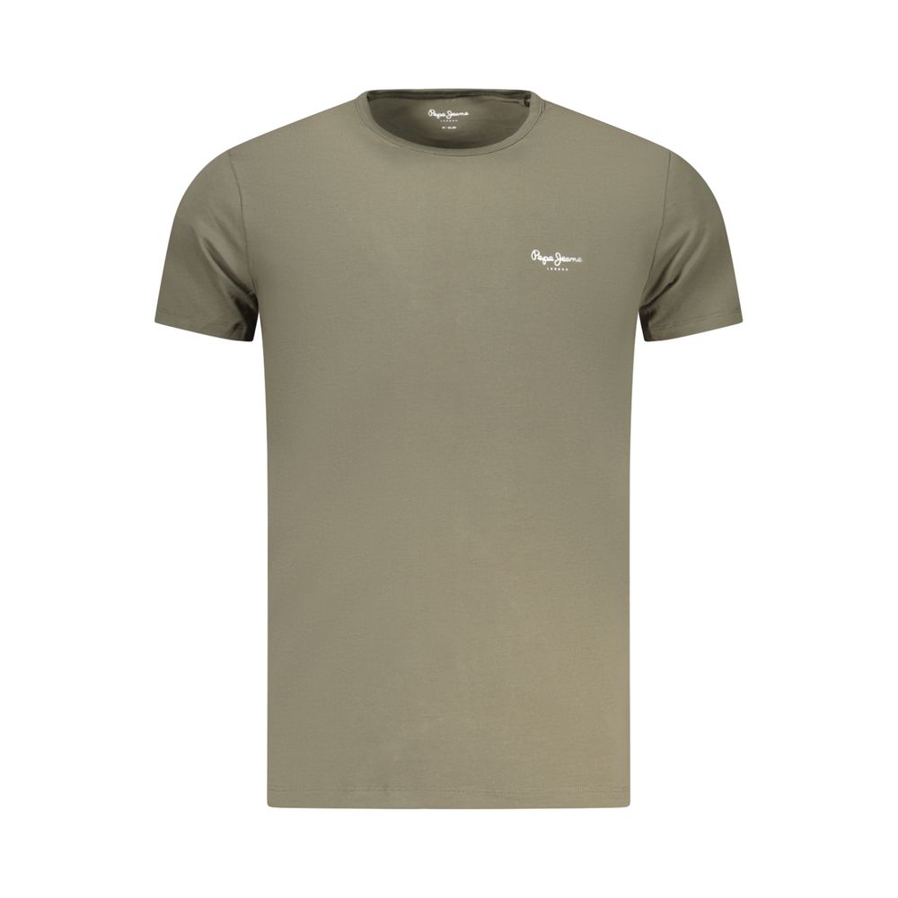 Green Cotton T-Shirt - ventzia