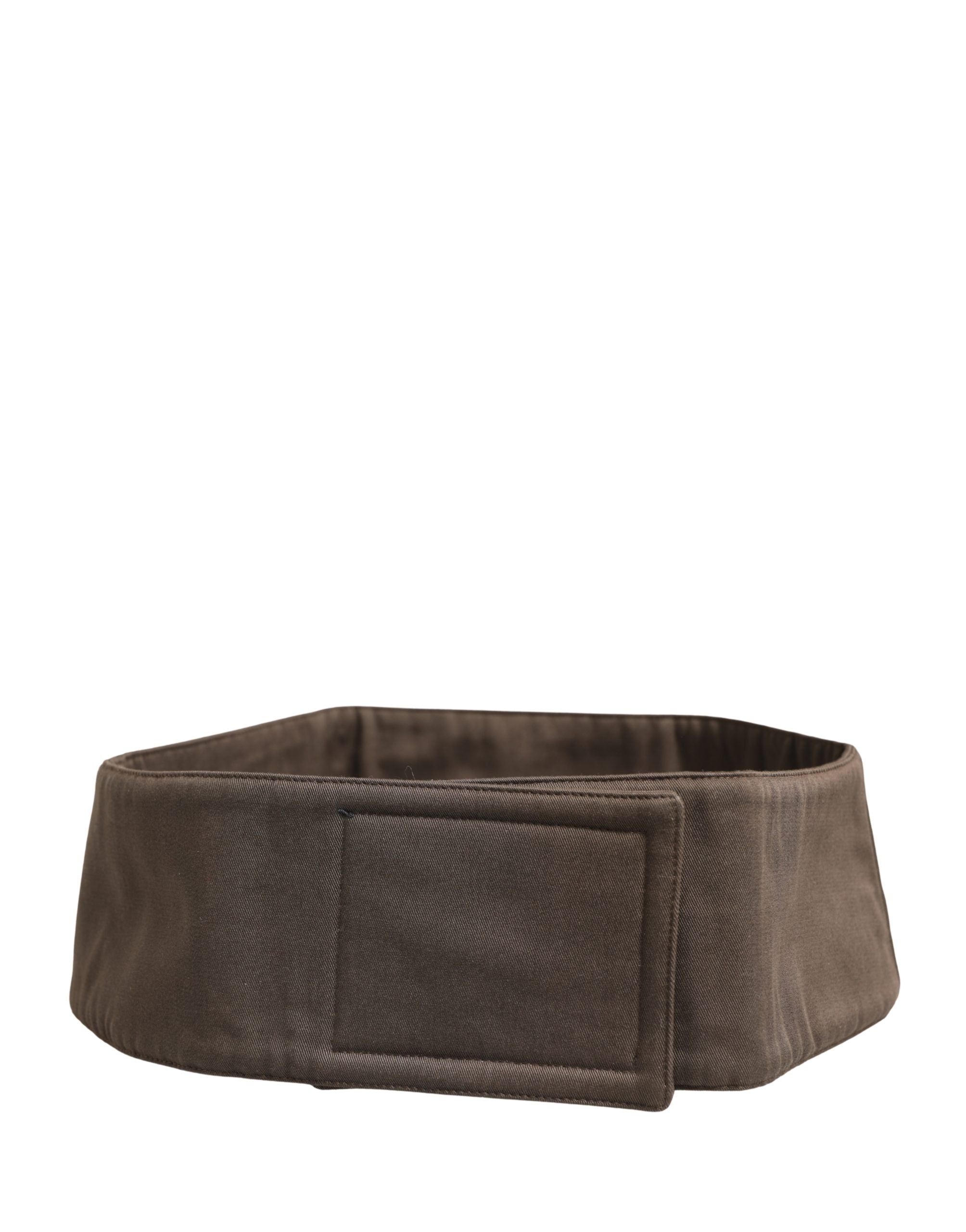 Brown Viscose Wide Belt Waist Cummerband Men - ventzia