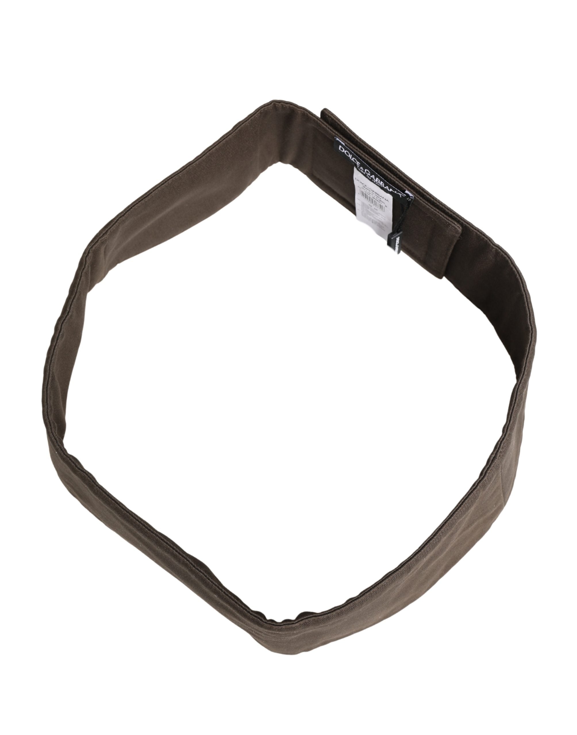 Brown Viscose Wide Belt Waist Cummerband Men - ventzia