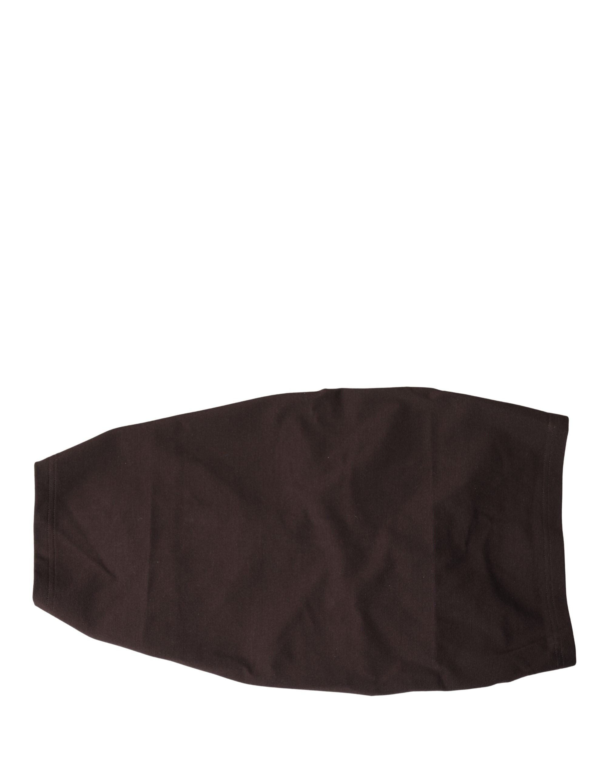Brown Viscose Wide Belt Waist Cummerband Men - ventzia