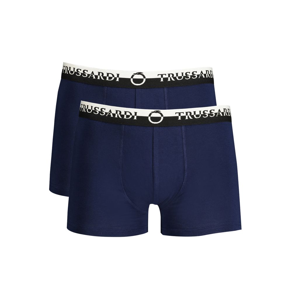 Blu Cotton Mens Boxer - ventzia