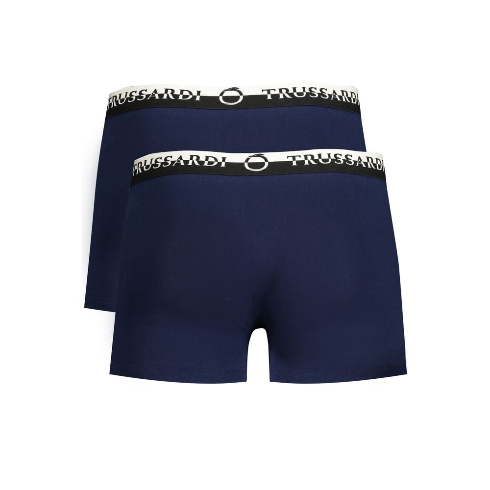 Blu Cotton Mens Boxer - ventzia