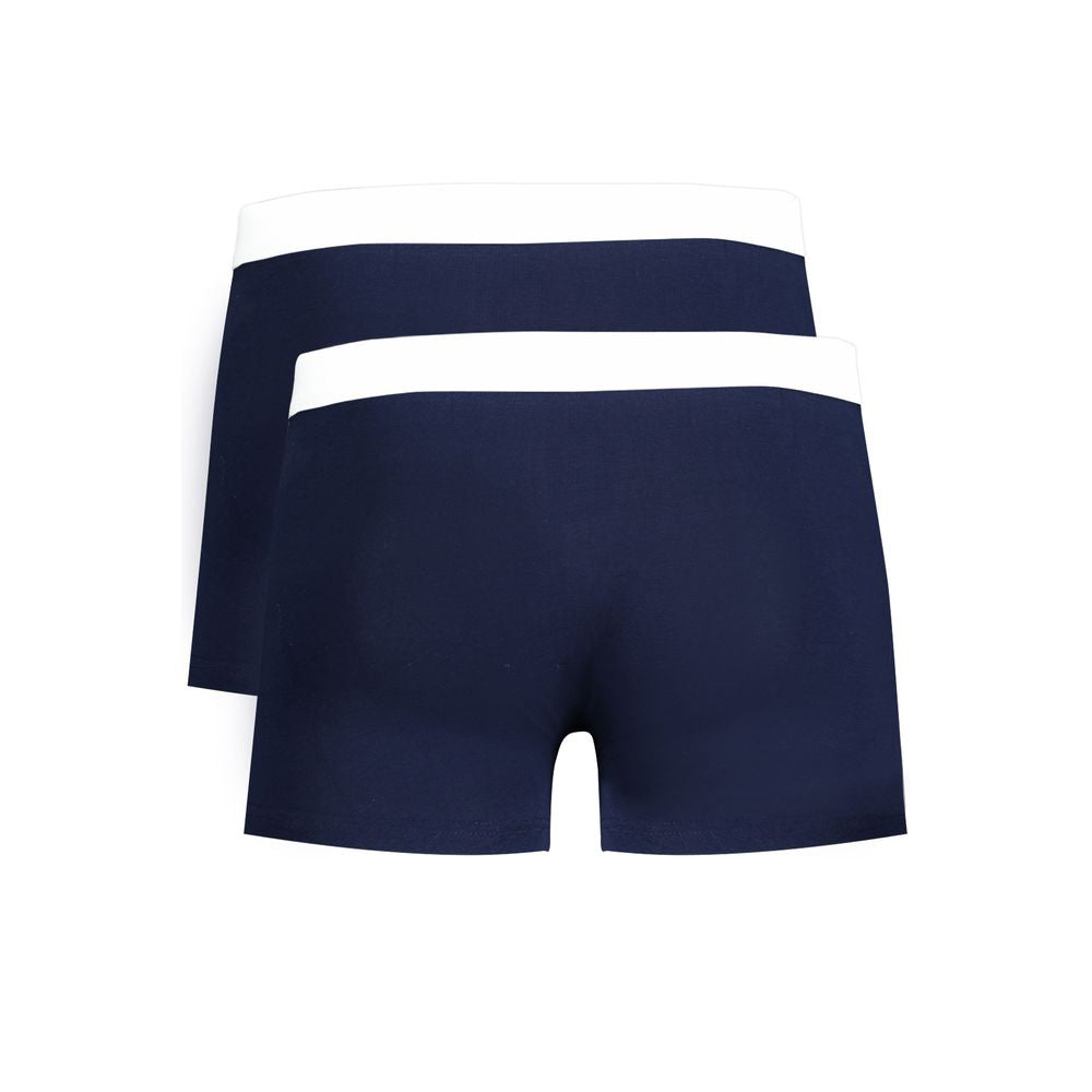 Blu Cotton Men Underwear - ventzia