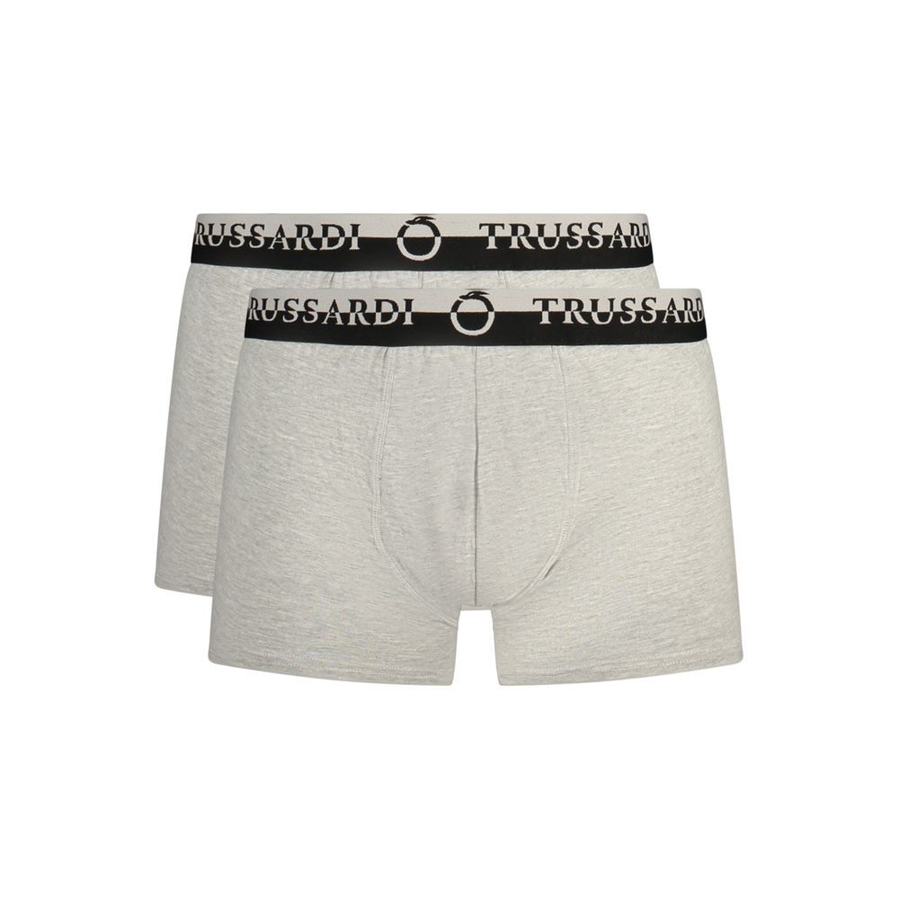 Grigio Cotton Men Boxer Short - ventzia