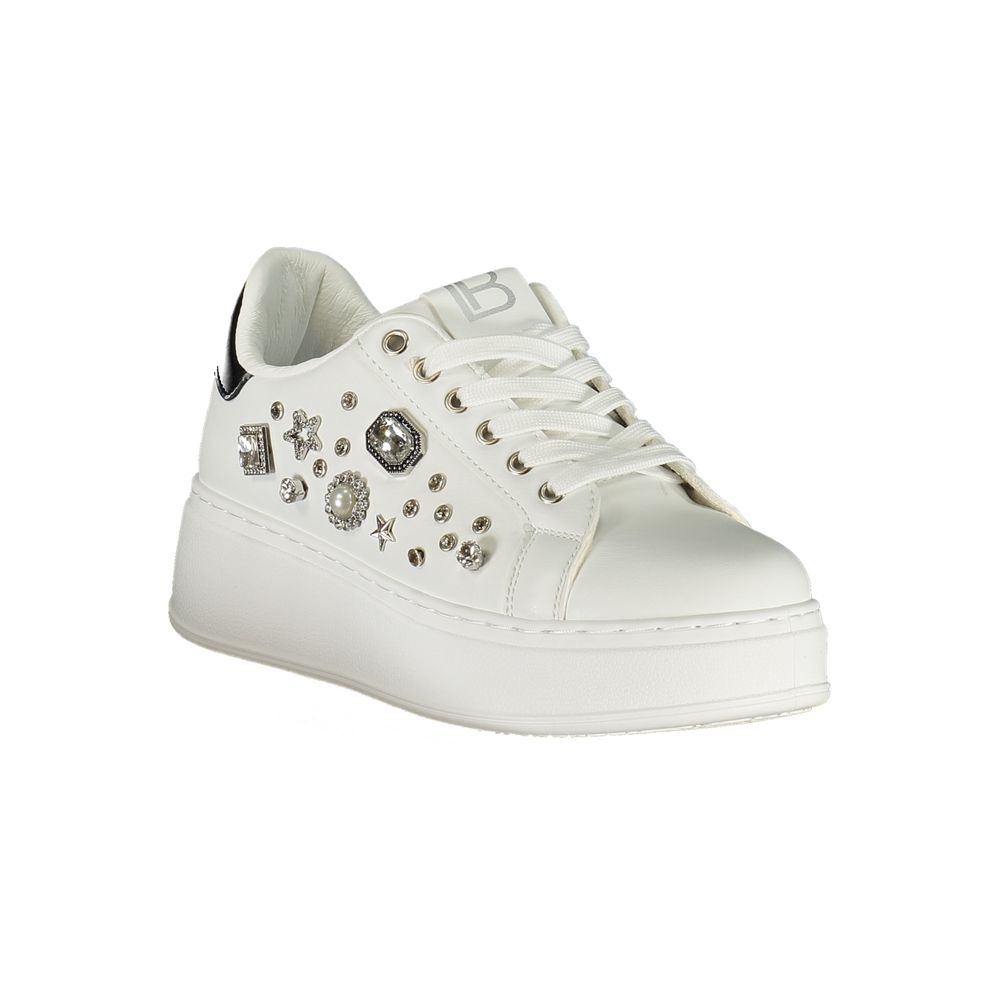 Bianco Poliuretano Donna Sneaker - ventzia