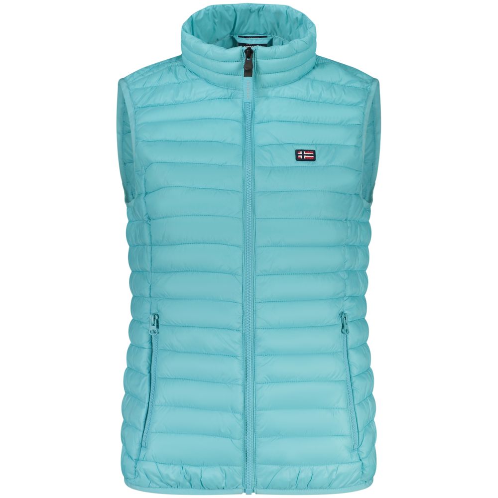 Azzurro Poliammide Women Vest - ventzia