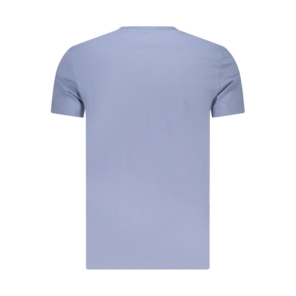 Azzurro Cotton Men T-Shirt - ventzia