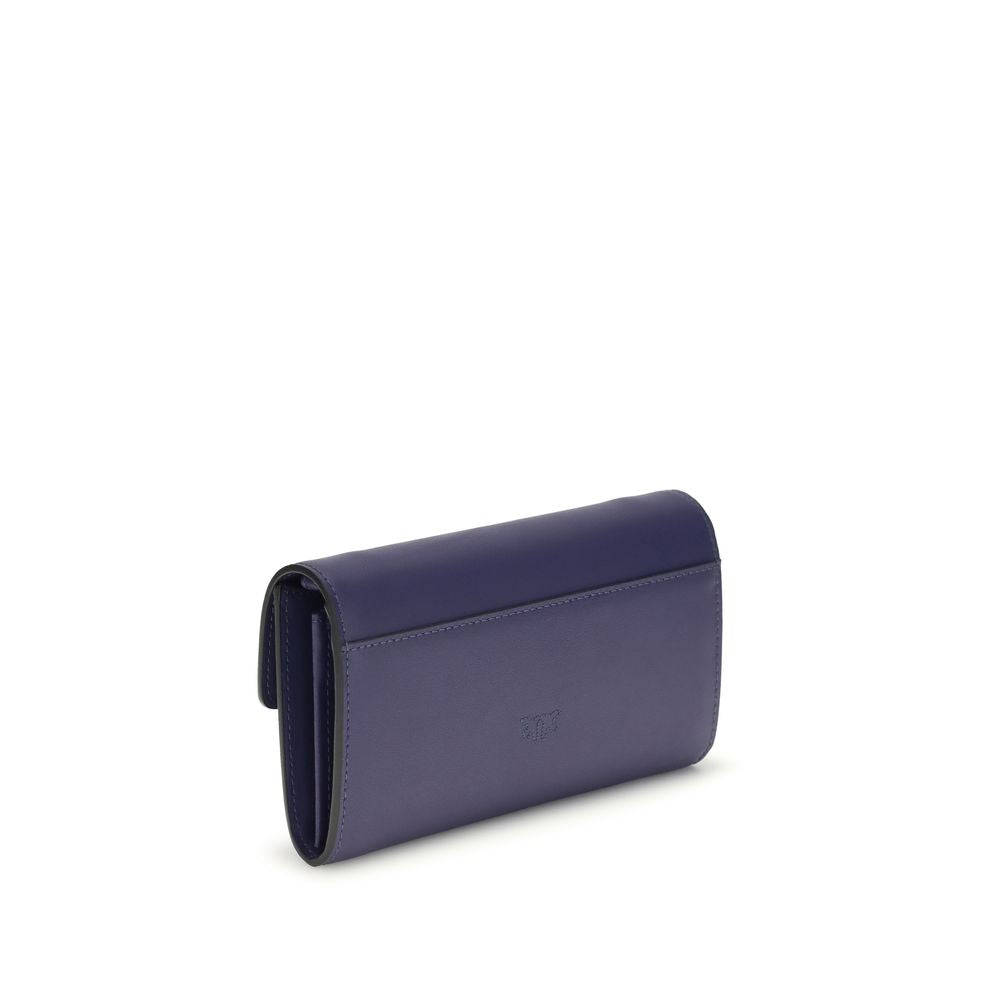 Blue Calf Leather Bos Taurus Shoulder Bag - ventzia
