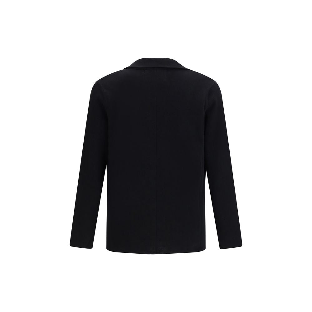 Black Polyamide Coat - ventzia